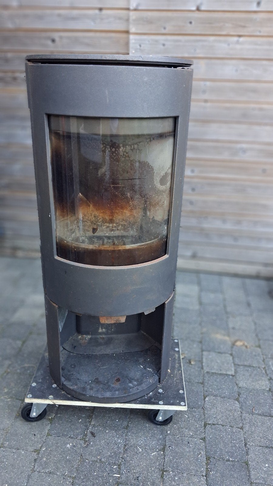 Feu bois marque dovre, Maison & Meubles, Enlèvement, Bois