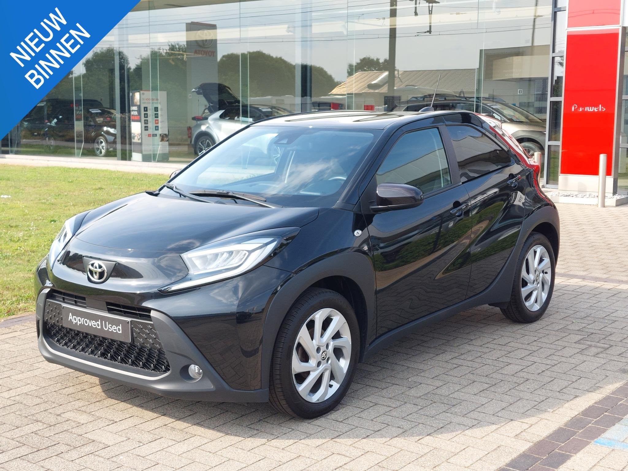 Toyota Aygo X 1.0 VVT-i MT Pulse, Auto's, Voorwielaandrijving, 4 zetels, Stof, Gebruikt