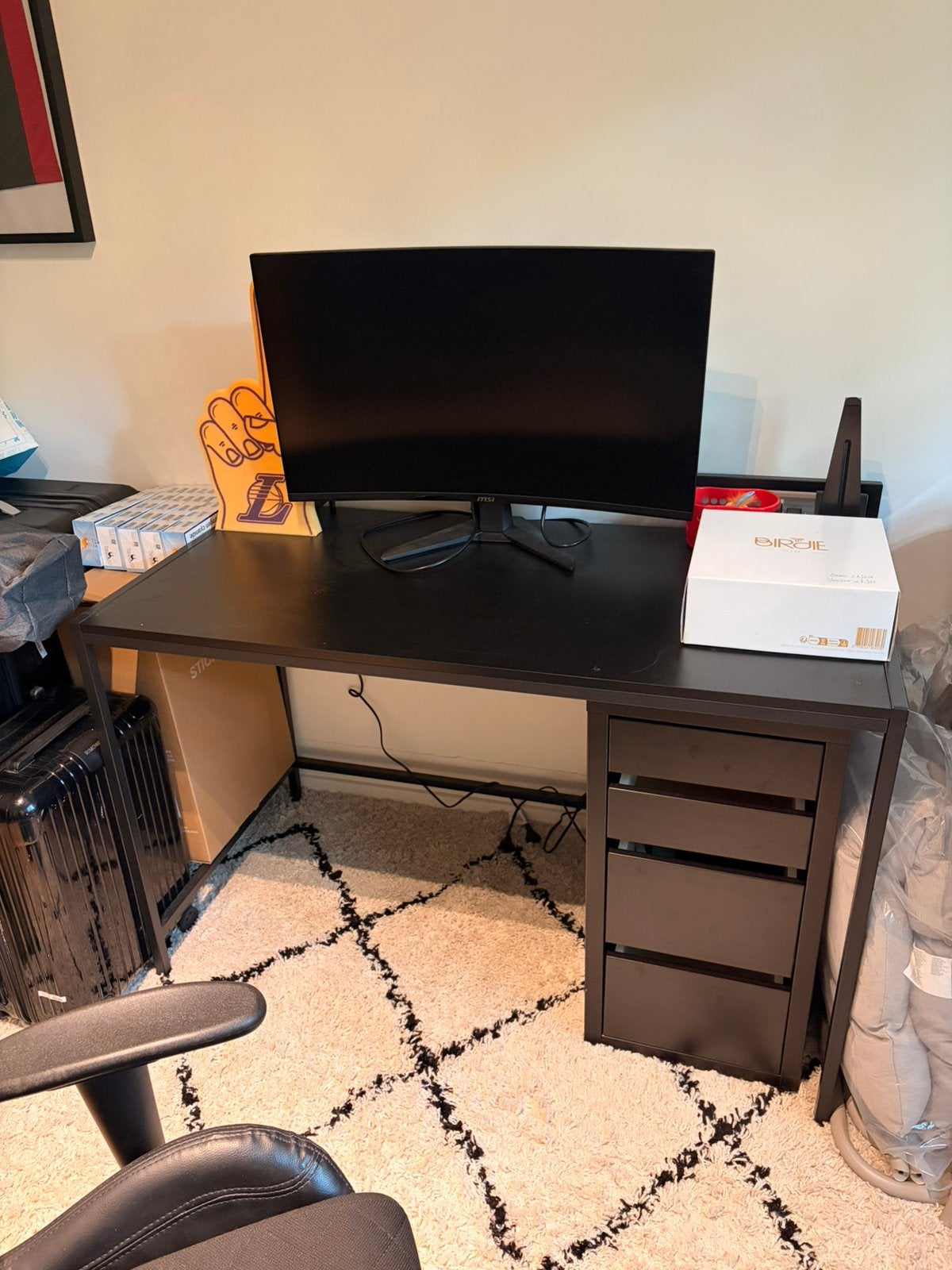 Bureau/bureau de jeux, Maison & Meubles, Enlèvement, Comme neuf