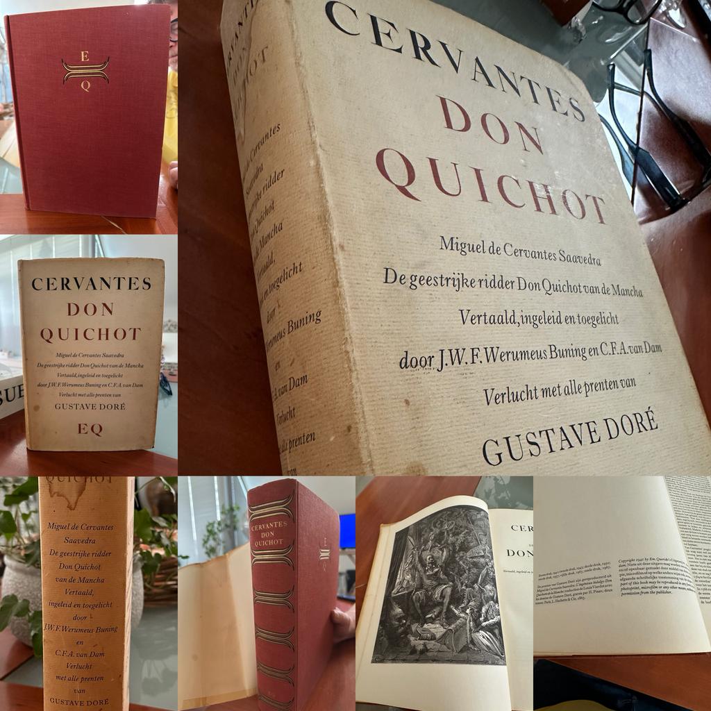 Don Quichot boek vintage, Boeken, Ophalen of Verzenden, Gelezen