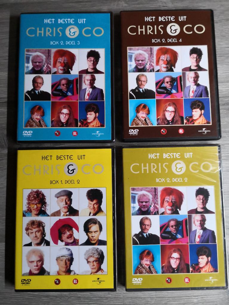 4 dvd set van chris en co, Cd's en Dvd's, Ophalen of Verzenden