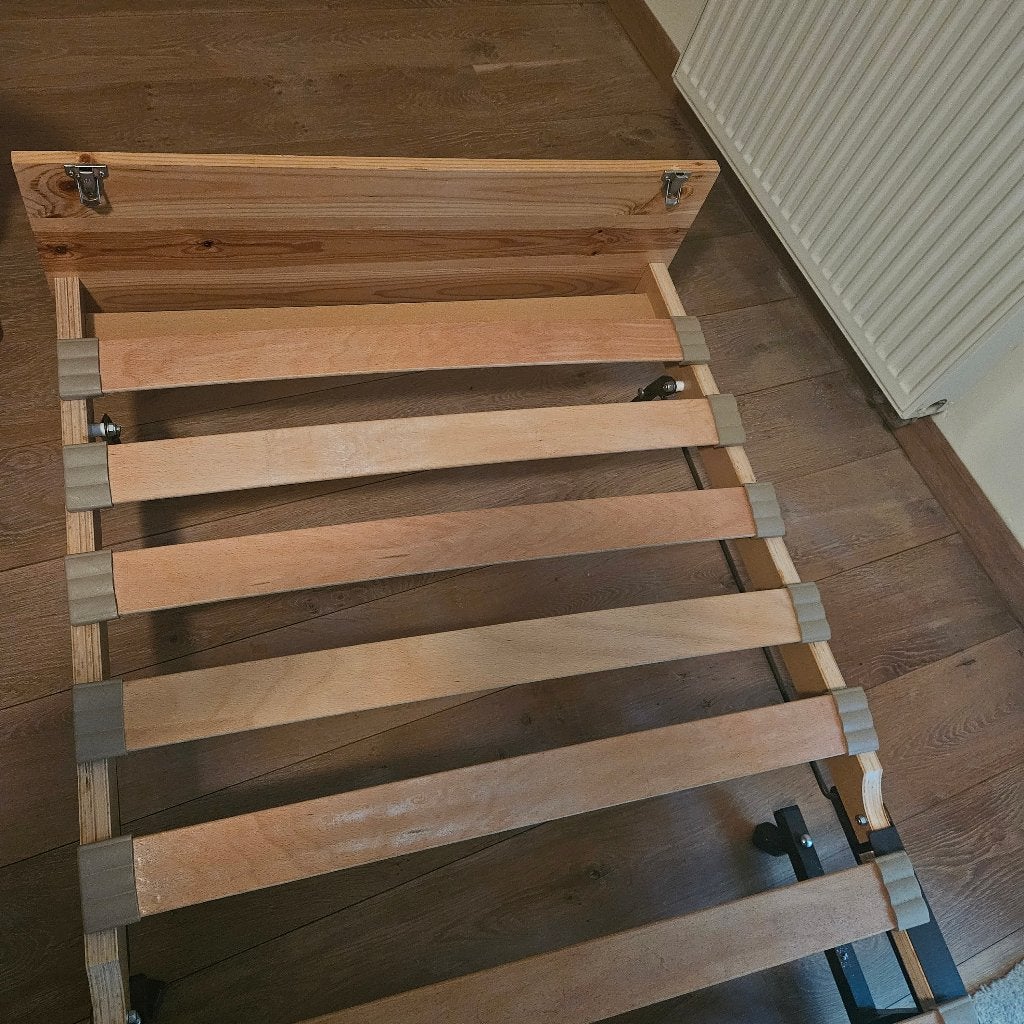 Opklapbed, Ophalen, Eenpersoons, Bruin, Nieuw