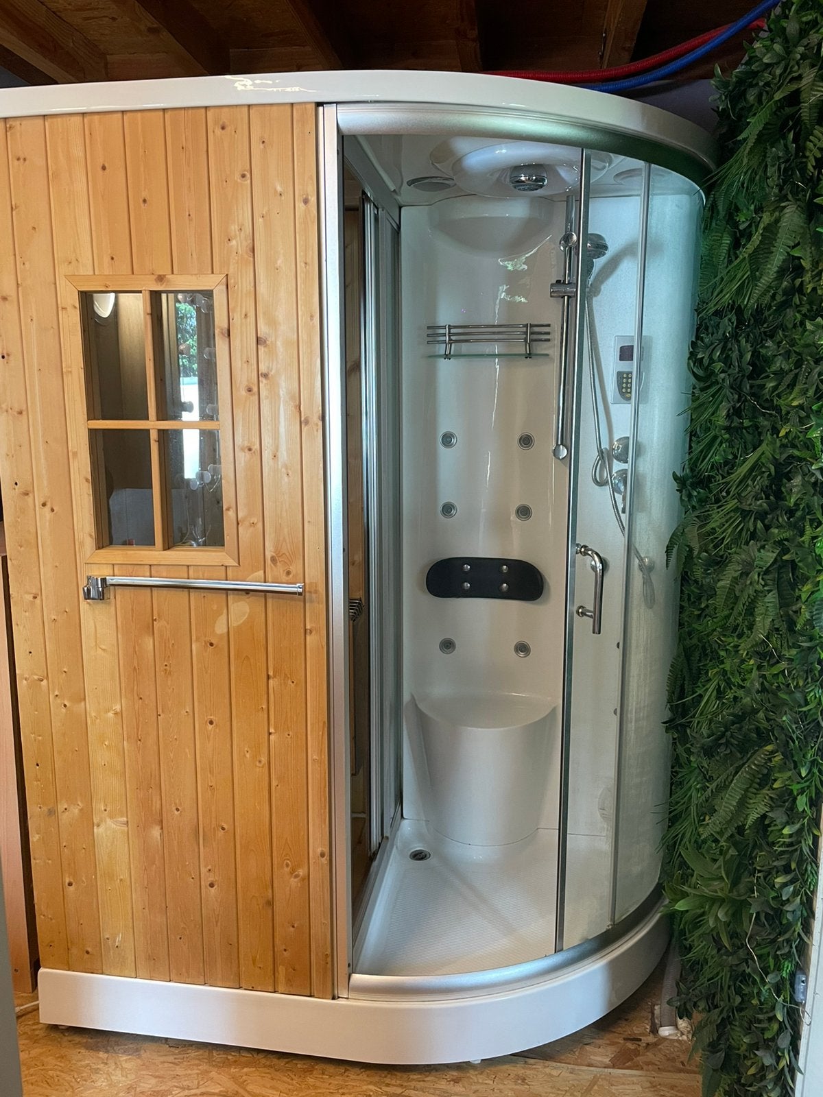 Douche cabine met sauna, Ophalen, Douche