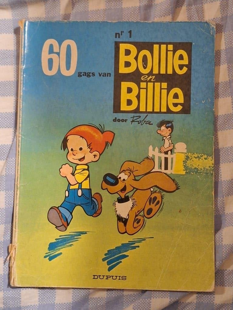 Bollie en Billie 1: 60 gags, Eén stripboek, Ophalen of Verzenden, Gelezen