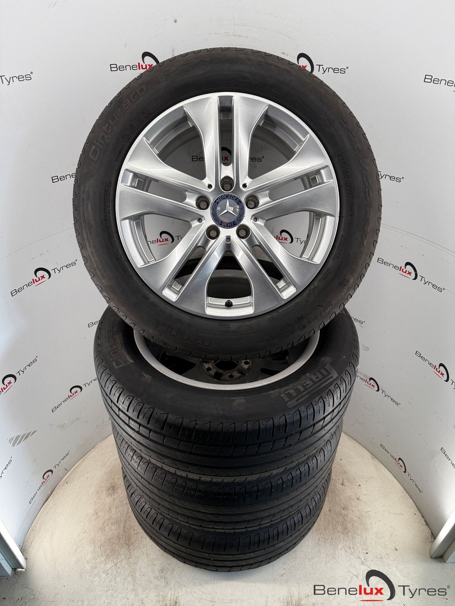 17'' Mercedes Vito V-klasse AMG W638 W639 W640 MB bus cargo, Pneus et Jantes, Pneus été, 17 pouces, Utilisé