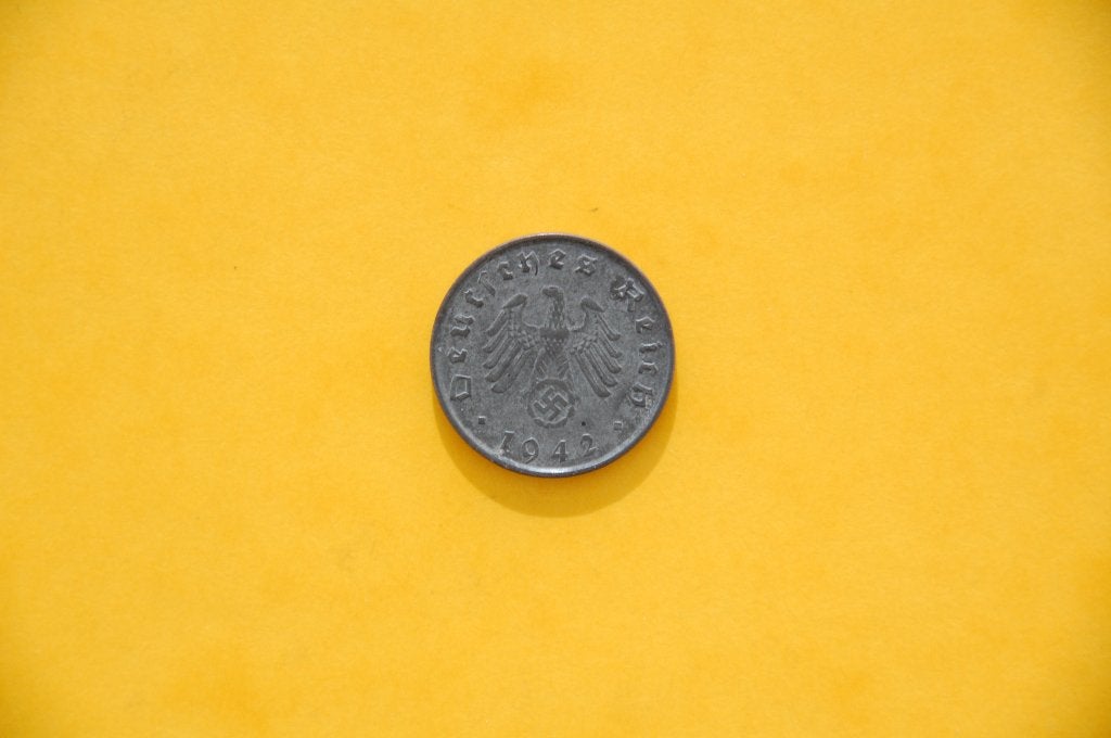 REICH allemand : 10 Pfennig 1942 G, Envoi, Allemagne, Monnaie en vrac