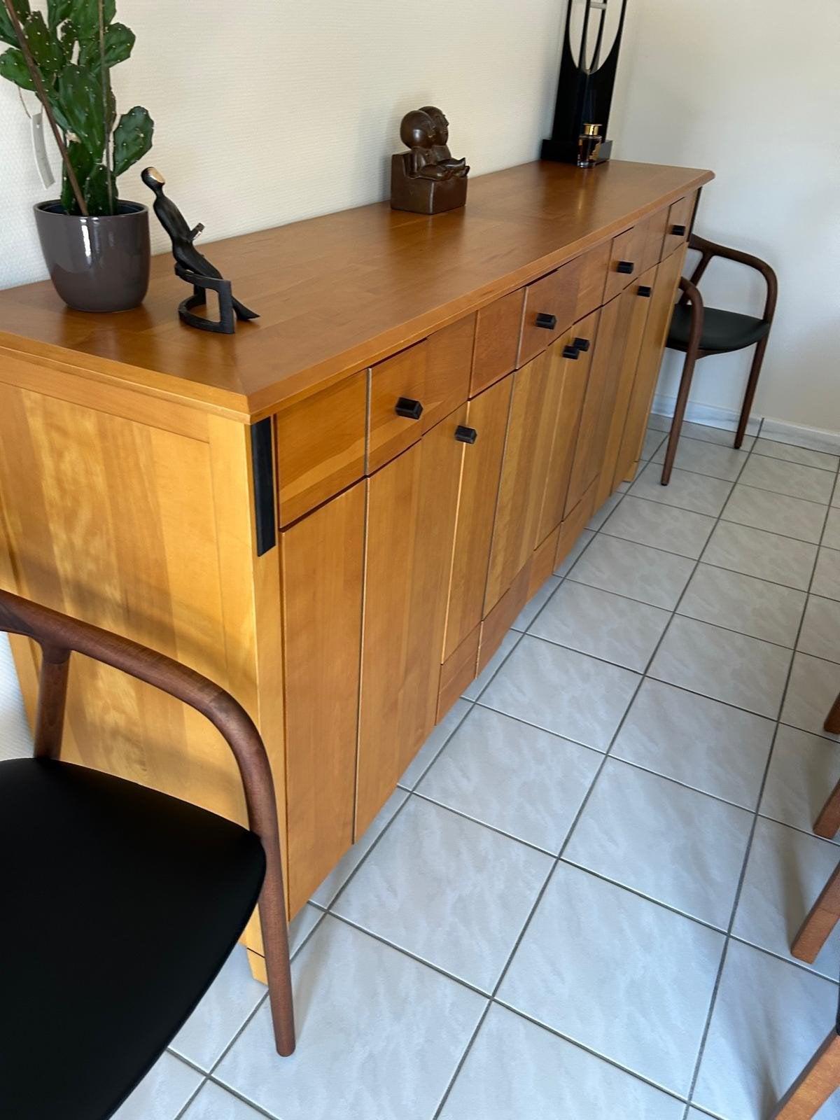 Dressoir kast met tafel en 6 stoelen Portuguese perelaar, Huis en Inrichting, Ophalen