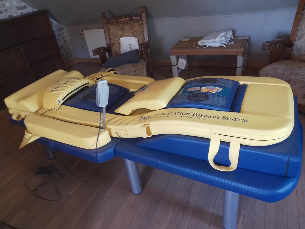 Andulatie-matras & bijhorende tafel, Sport en Fitness, Ophalen, Nieuw