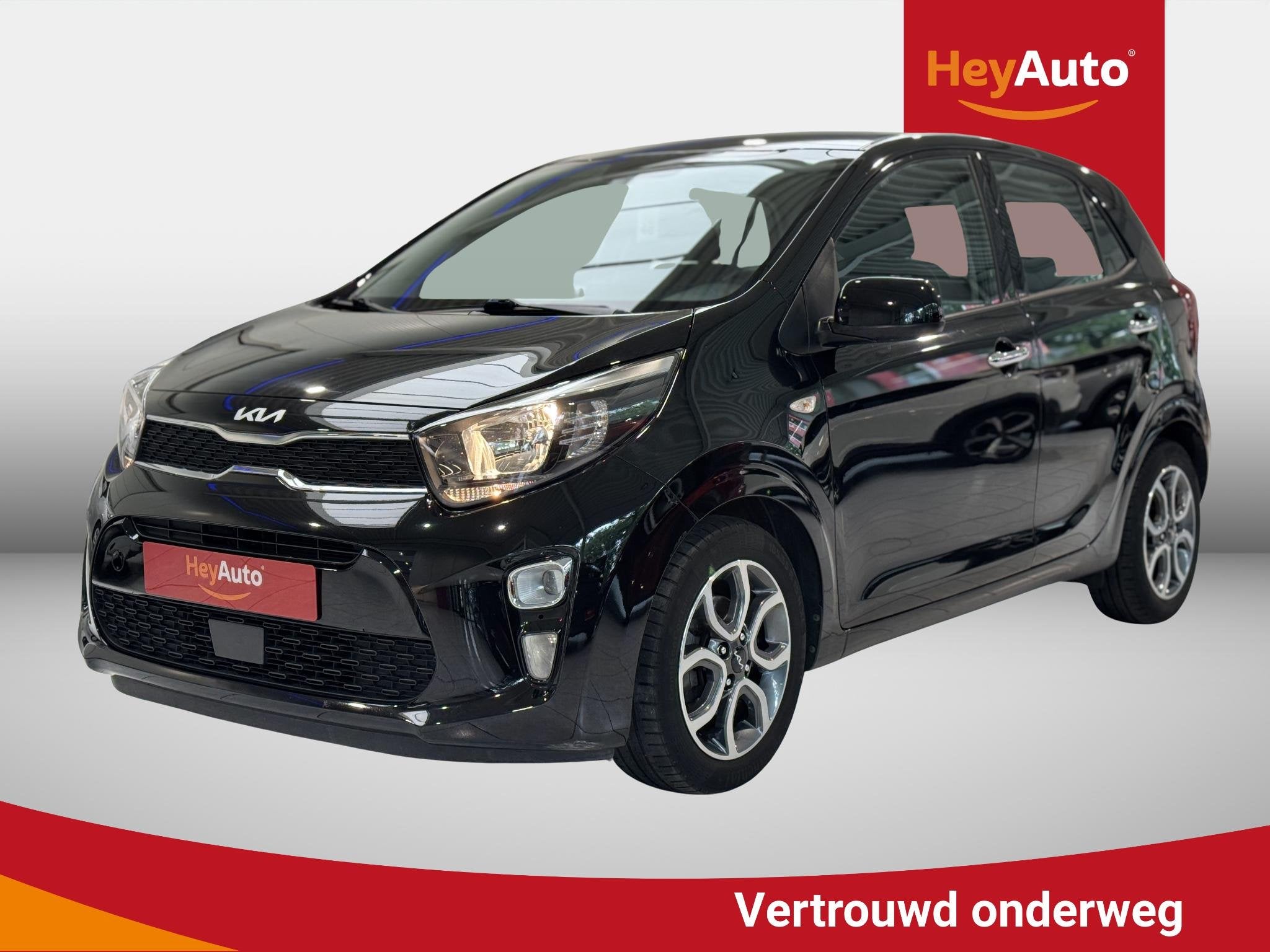 KIA JA4 Picanto Pulse 1.0 ISG (4seats), Voorwielaandrijving, Stof, Gebruikt, Zwart