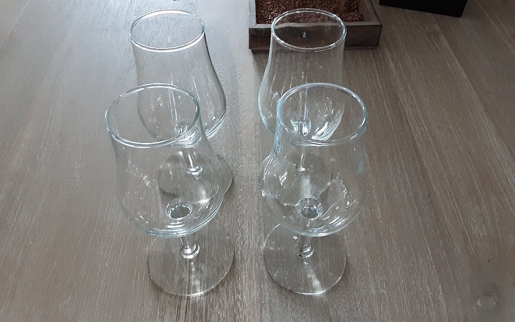 4 Sherry/porto glaasjes, Verzamelen, Ophalen of Verzenden, Nieuw, Borrel- of Shotglas
