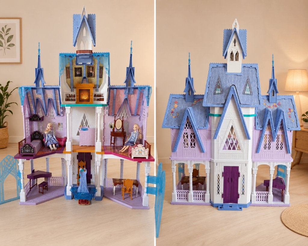 Disney Frozen kasteel, Ophalen, Gebruikt