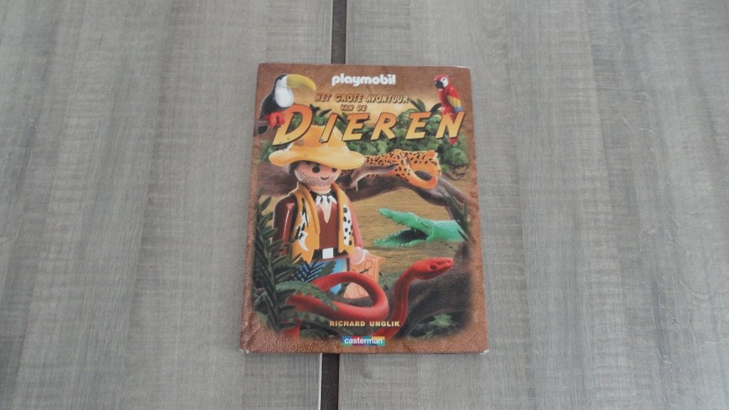 playmobil kinderboek,verzamelboek., Ophalen of Verzenden, Gebruikt