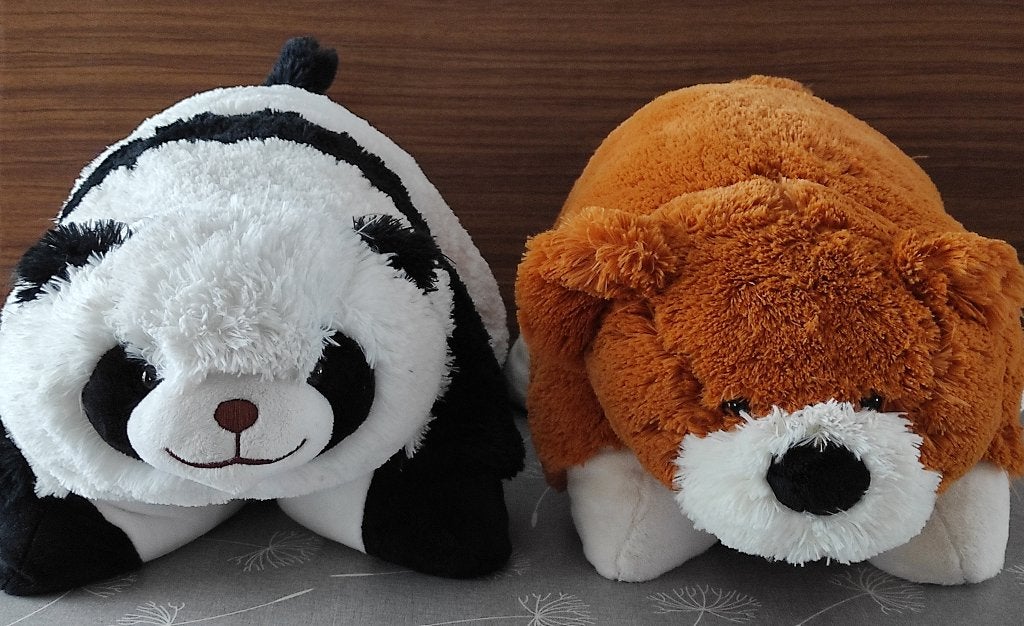 twee knuffels /kussens Swizzels, Ophalen of Verzenden, Zo goed als nieuw