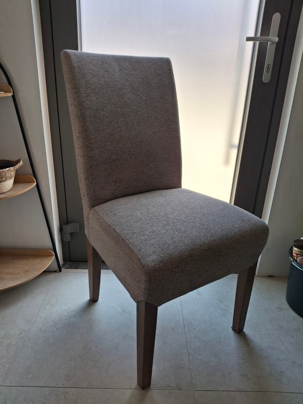 Mooie eetkamerstoelen, Maison & Meubles, Chaises, Comme neuf, Brun, Enlèvement, Quatre