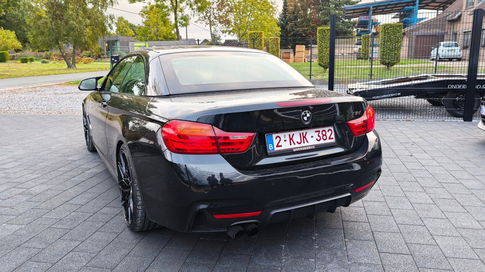Ensemble M automatique BMW 420d cabriolet, Autos, Cuir, Euro 6, Cabriolet, 2 portes