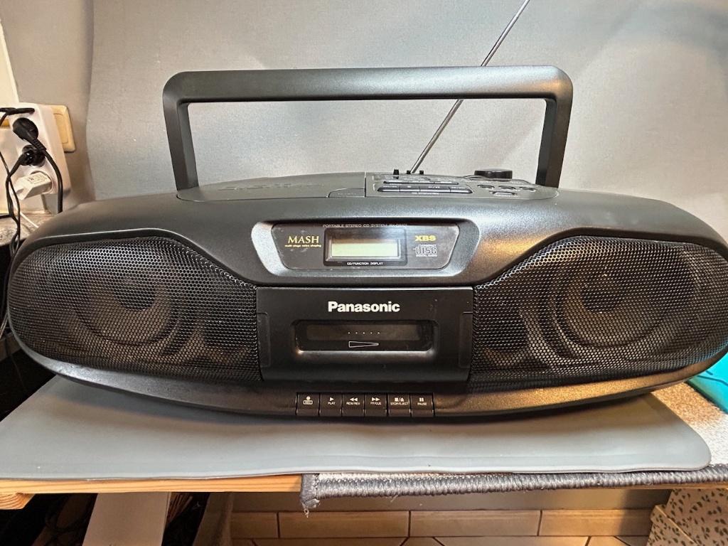 PANASONIC BOOMBOX RX-DS101, Enlèvement, Radio, Avec lecteur de CD
