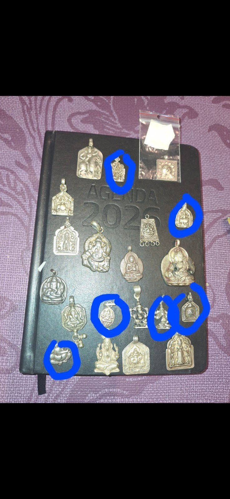Ganesh hangers, Ophalen of Verzenden, Zilver, Zilver