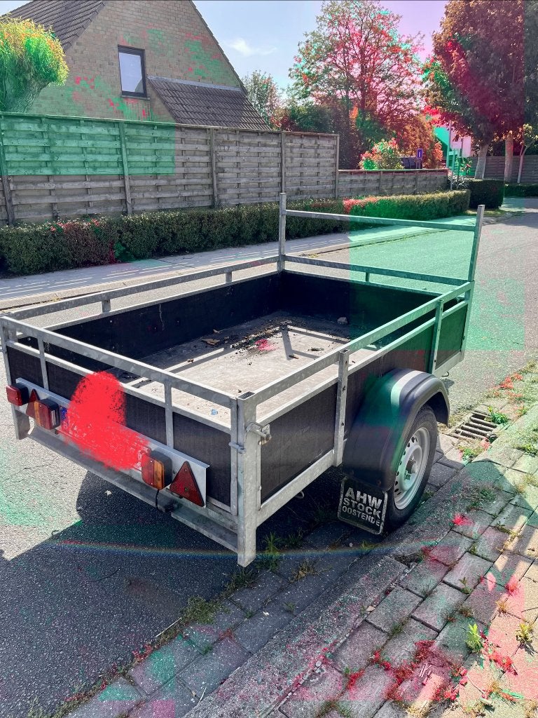 aanhangwagen, Ophalen, Gebruikt