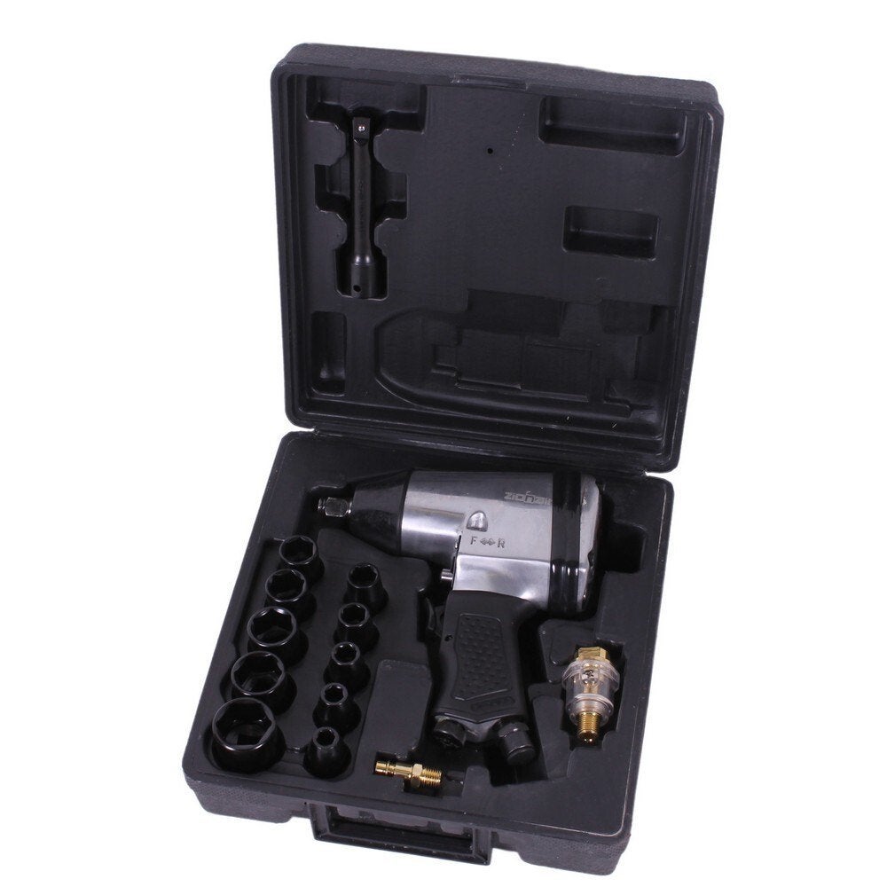 TOPGEAR Slagmoersleutel 1/2" + doppen, Envoi