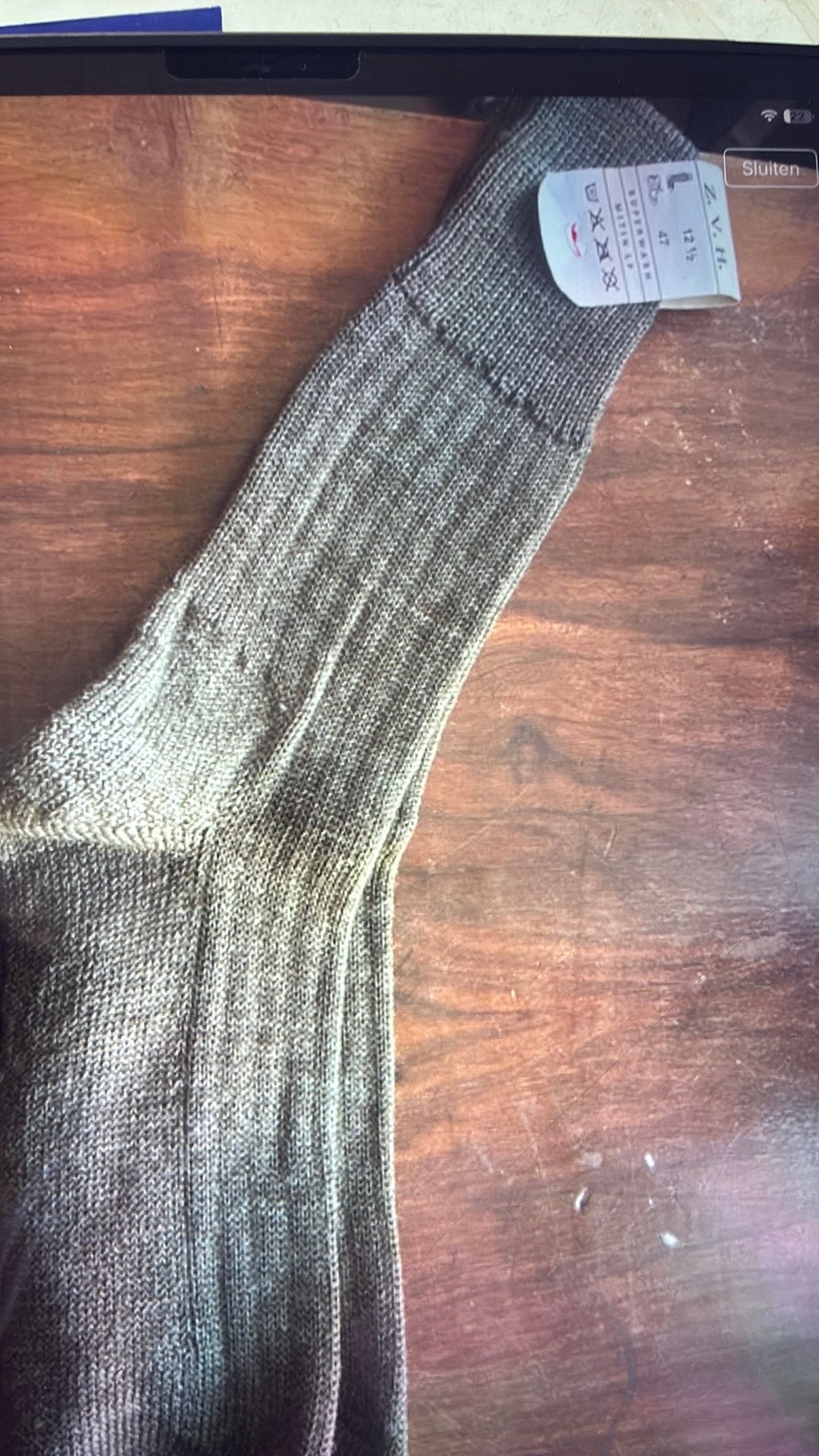 4 paires de chaussettes ABL Army originales, Collections, Enlèvement ou Envoi