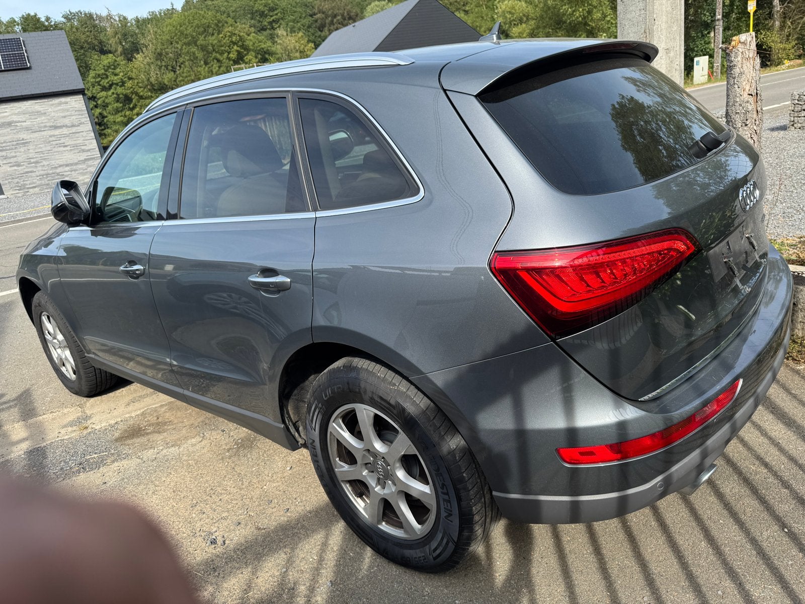 Audi, Autos, Audi, Cuir, Argent ou Gris, Q5, Boîte manuelle