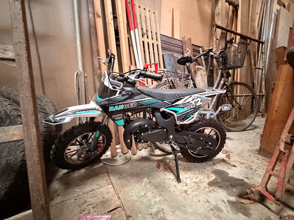 Mini crosser 49cc, Fietsen en Brommers, Gebruikt, 49 cc, Pitbike, Schijfrem