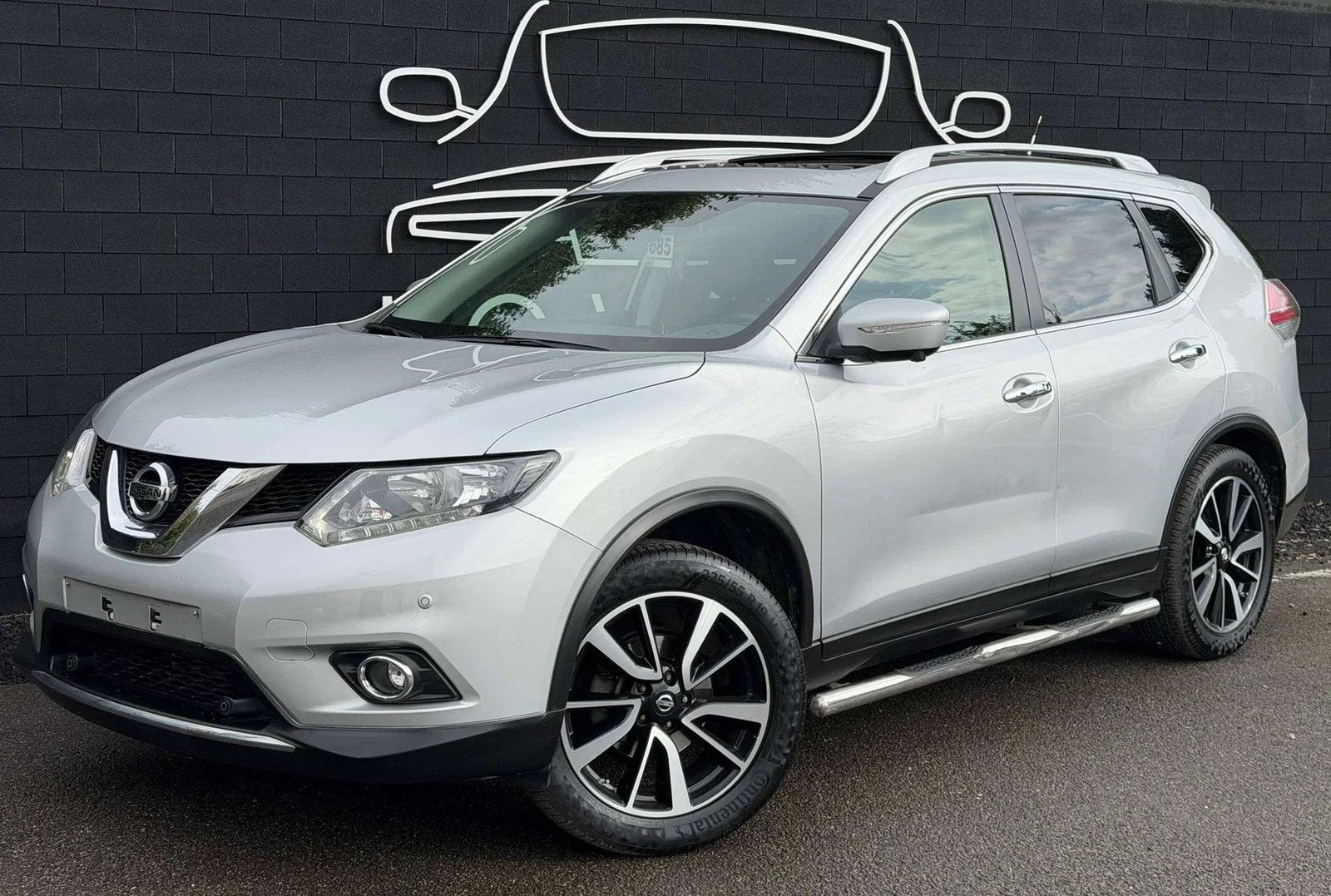 Nissan X-Trail 1.6 dCi+NAVI+CAMERA 360+TOIT OUVRANT+CARNET+E, Commande vocale, Argent ou Gris, Achat, Euro 6