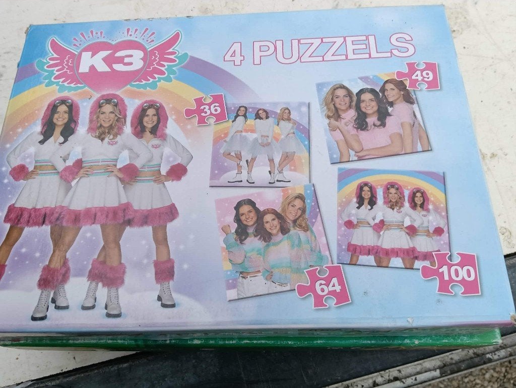 puzzel K3, Ophalen