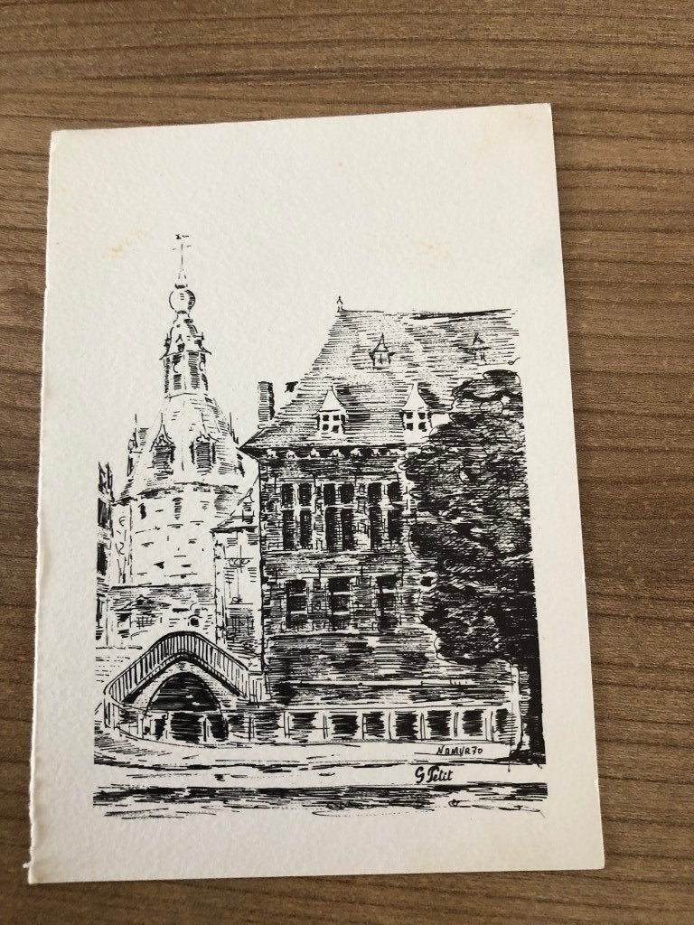 Dessin Namur - Namur 70, Collections, Enlèvement ou Envoi, Namur
