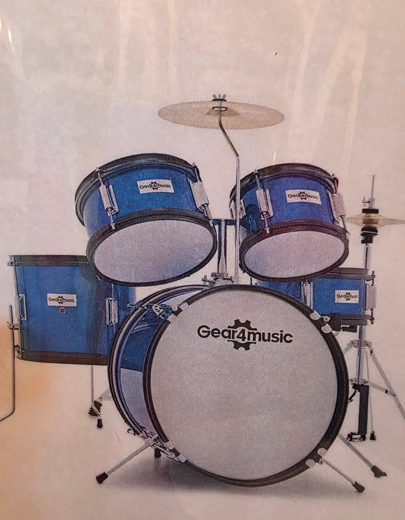Batterie de musique enfant, Muziek en Instrumenten, Drumstellen en Slagwerk, Ophalen, Zo goed als nieuw