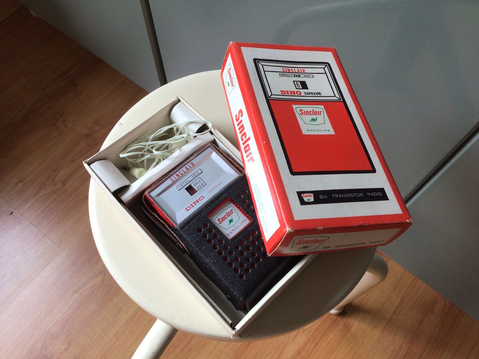 Sinclair oil transistor radio automobilia gasoline, Verzamelen, Ophalen of Verzenden, Zo goed als nieuw