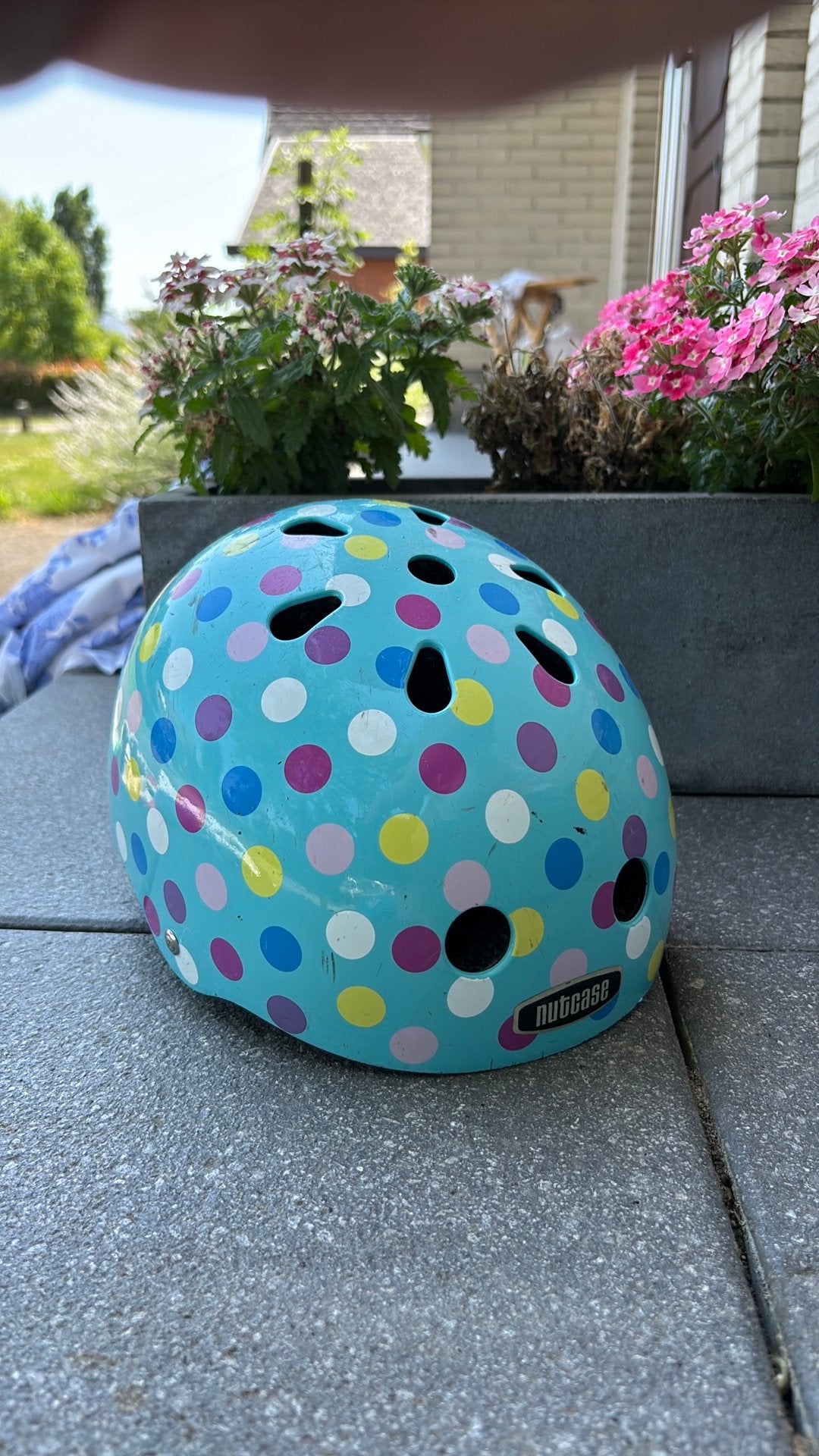 Fietshelm nutcase, Fietsen en Brommers, Fietsaccessoires | Fietshelmen, Ophalen, Gebruikt, XS, Meisje