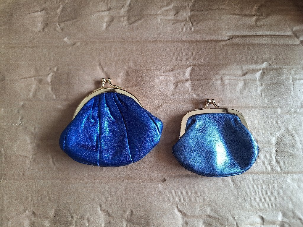 Kleine portemonnee, Ophalen, Zo goed als nieuw, Blauw