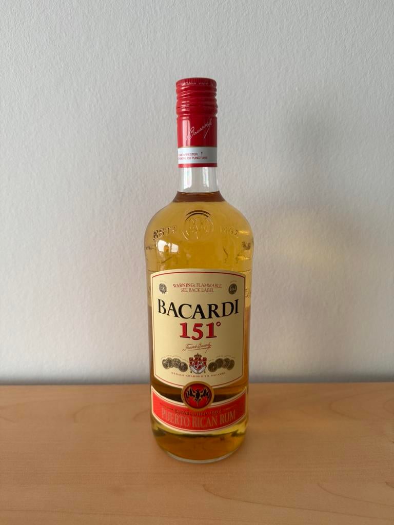 Bacardi 151, Verzamelen, Ophalen of Verzenden, Zo goed als nieuw