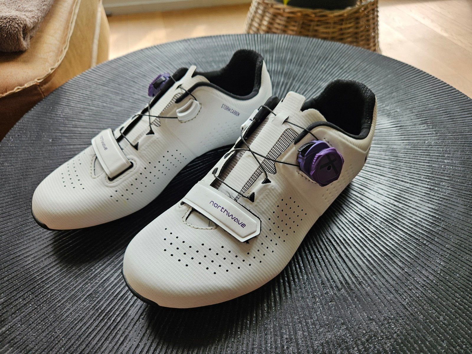 Northwave Storm Carbon Racefietsschoenen, maat 39, Sport en Fitness, Wielrennen, Ophalen, Zo goed als nieuw, Schoenen