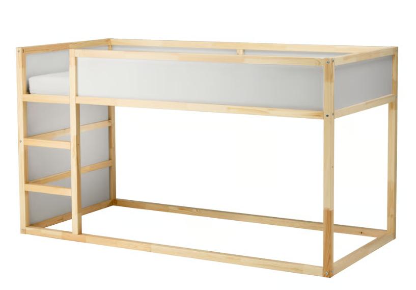 kura keerbaar bed ikea, Enlèvement, Utilisé, Lit mezzanine