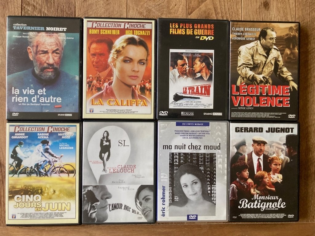 Films français à 2 €/pièce, Enlèvement ou Envoi, Utilisé, Français