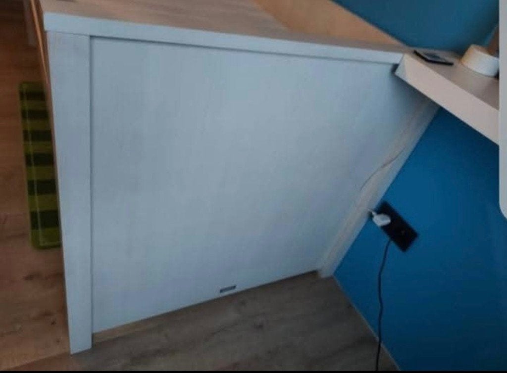Halfhoogslaper Bopita met bijbehorende kleerkast, Kinderen en Baby's, Ophalen, Zo goed als nieuw, Halfhoogslaper
