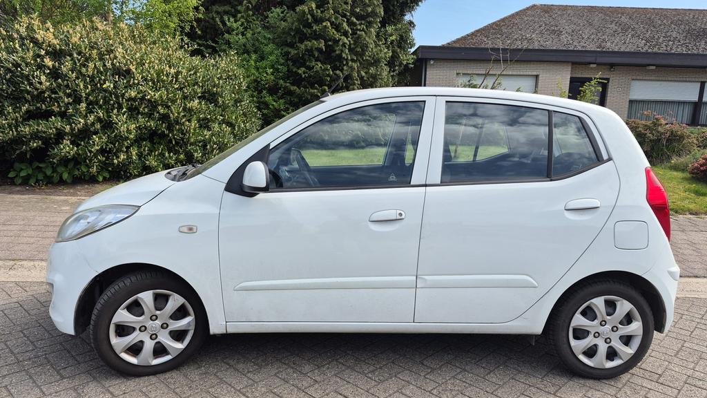 Hyundai I10 1.1 Benzine– Bouwjaar 2011– Automatique– Airco, Auto's, Automaat, Euro 5, Stof, Zwart