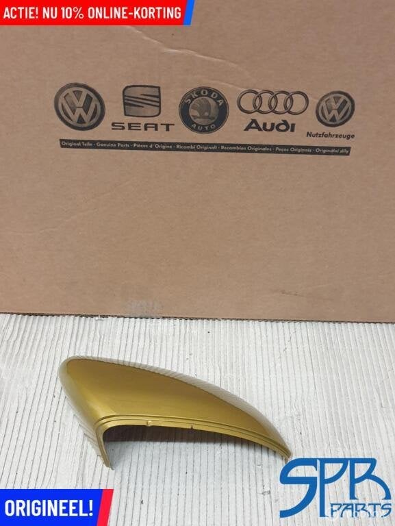 GOLF 7 + FACELIFT Spiegelkap LR1X RECHTS 5G0857538E KURKUMA, Neuf, Enlèvement ou Envoi, Volkswagen, Volkswagen