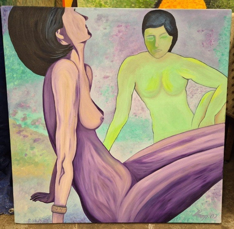 SCHILDERIJ, Antiek en Kunst, Ophalen, Gesigneerd