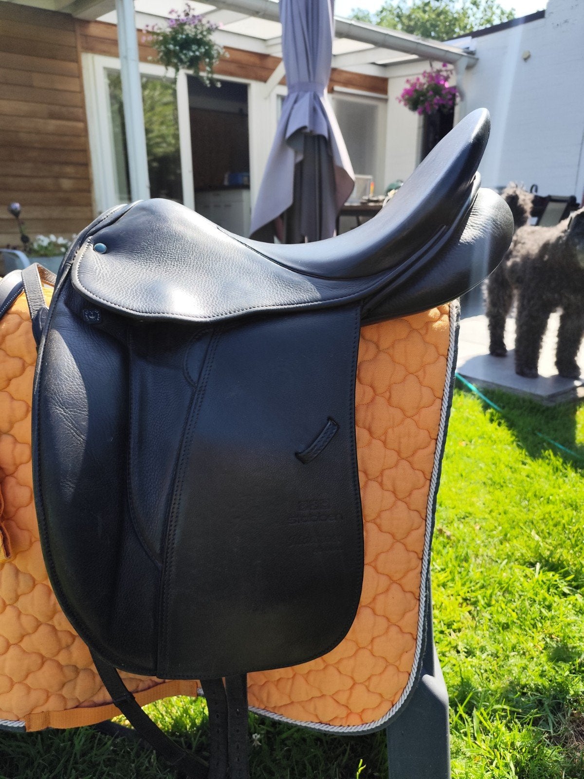 Stubben dressuurzadel Maestoso deluxe, Animaux & Accessoires, Chevaux & Poneys | Selles, Enlèvement, Stubben