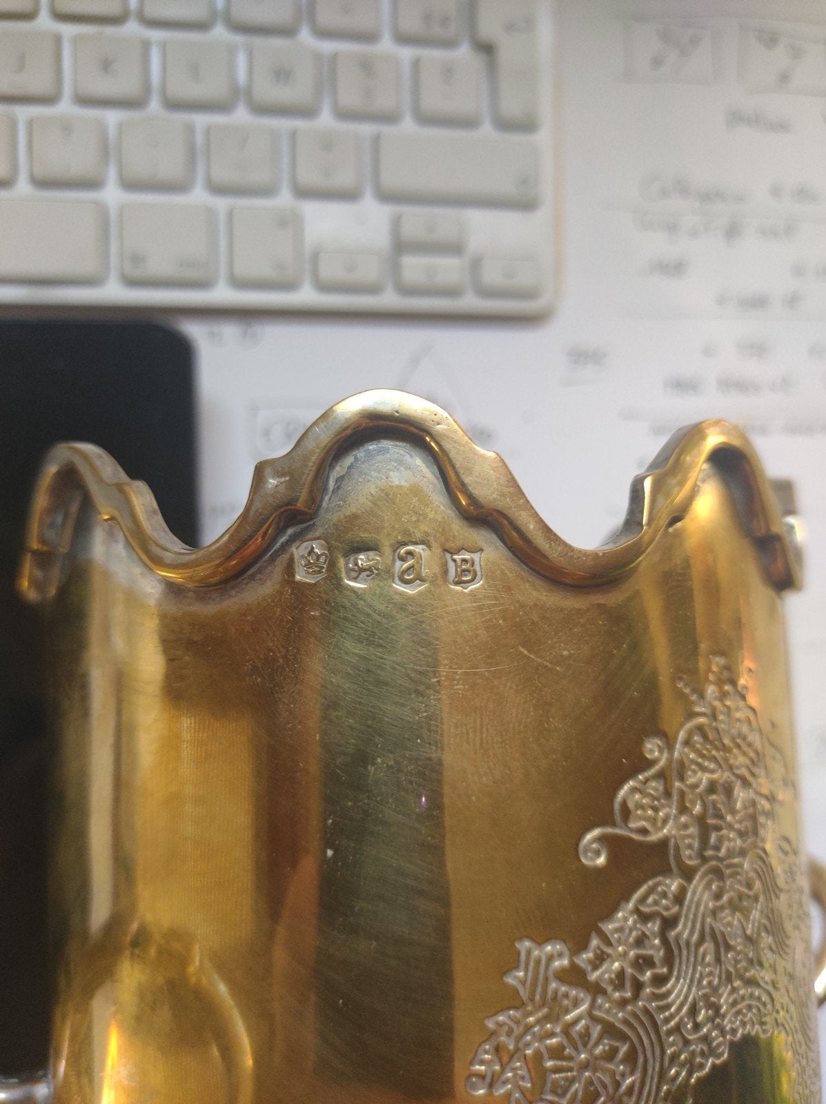 Zilverkleur Champagne emmer, Antiek en Kunst, Verzenden