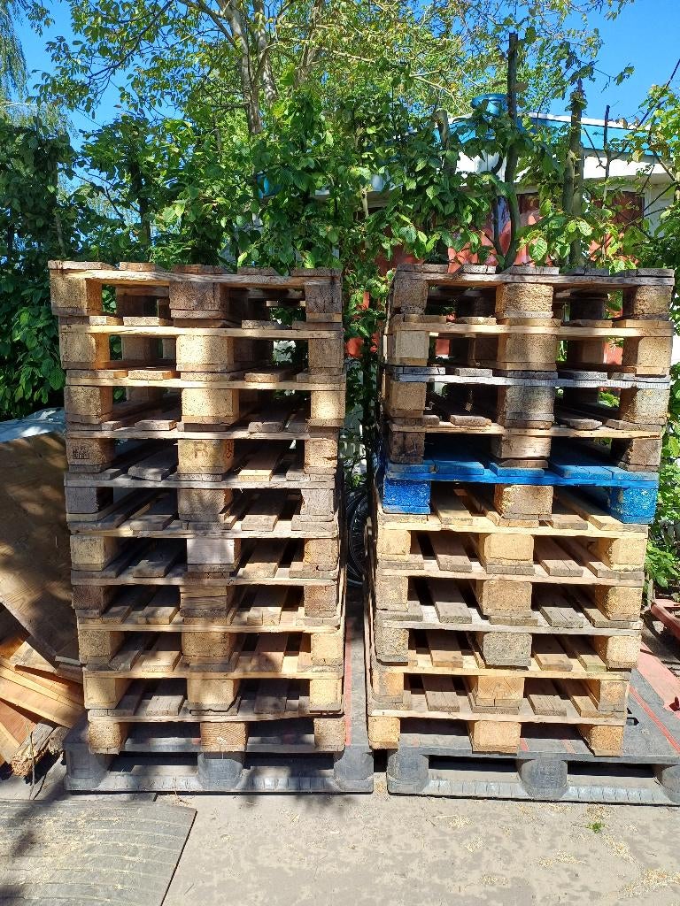 te koop europallets, Bricolage & Construction, Bois & Planches, Enlèvement