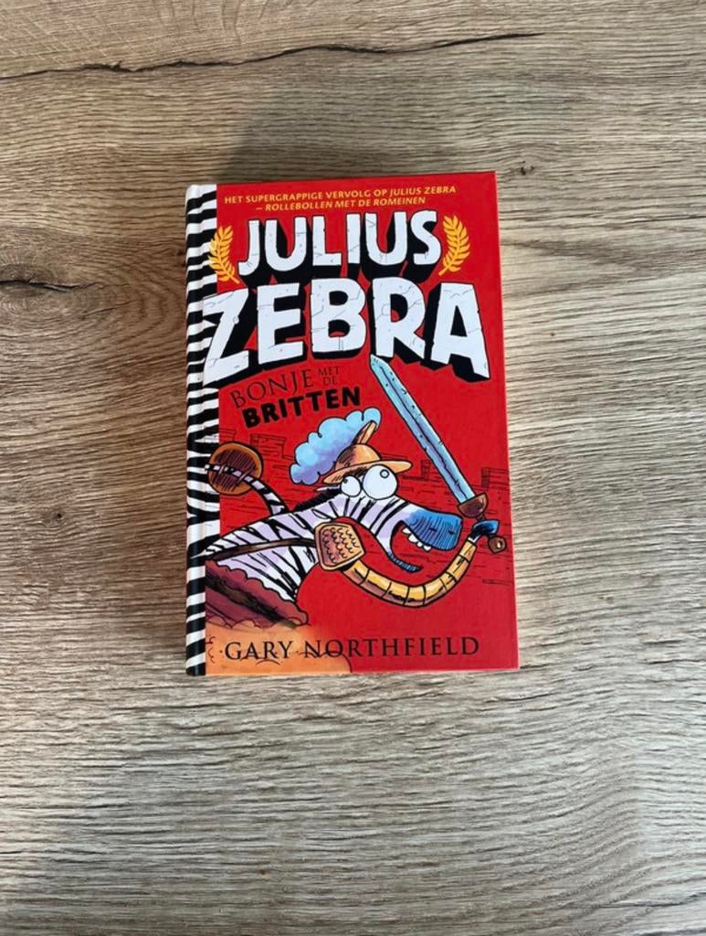 Julius Zebra Bontje met de Britten, Livres, Humour, Comme neuf, Cartoons ou Dessins humoristiques, Enlèvement
