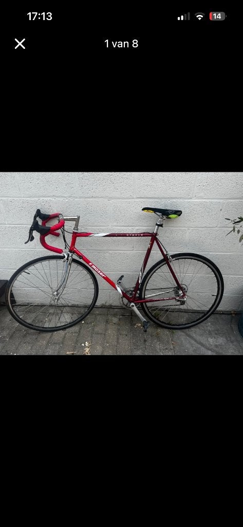 Retro koersfiets francesco moser, Vélos & Vélomoteurs, Vélos | Vélos de course, 26 pouces, Acier, Enlèvement, Hommes