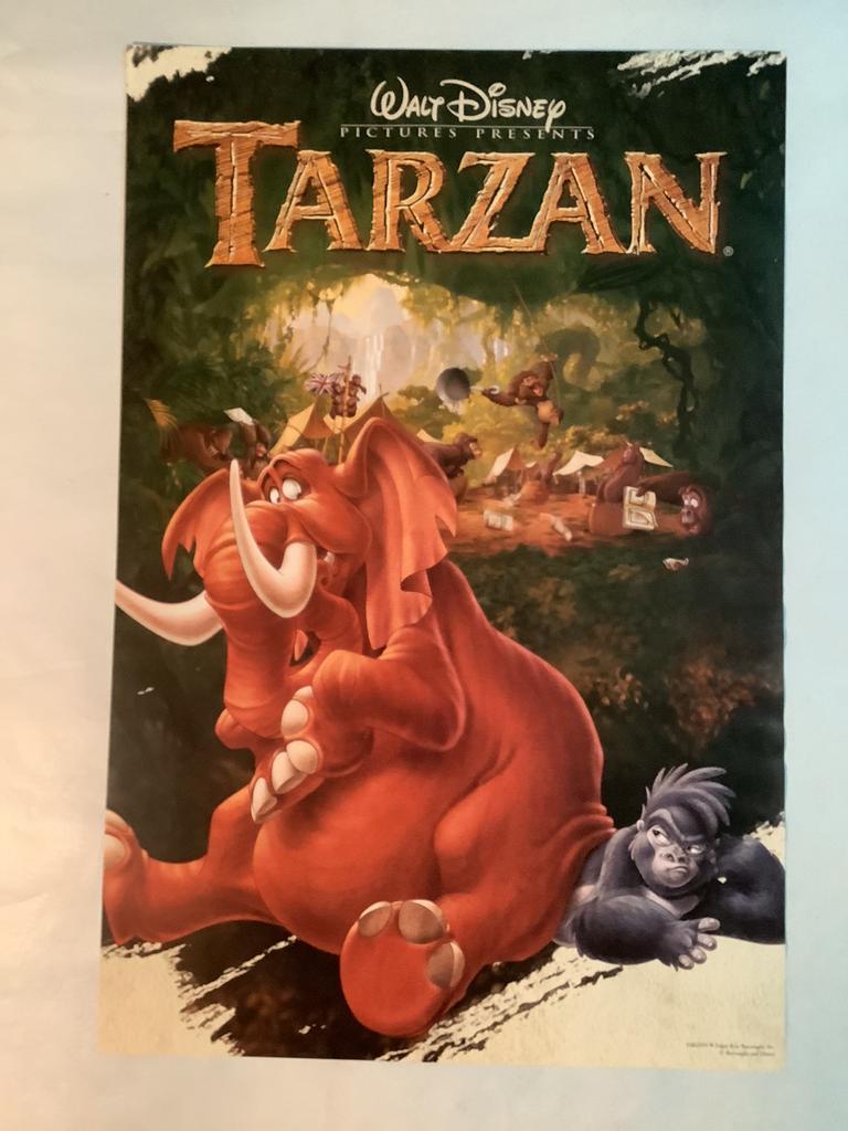 TARZAN   FILMPOSTER    40-60 cm, Verzamelen, Posters, Ophalen of Verzenden