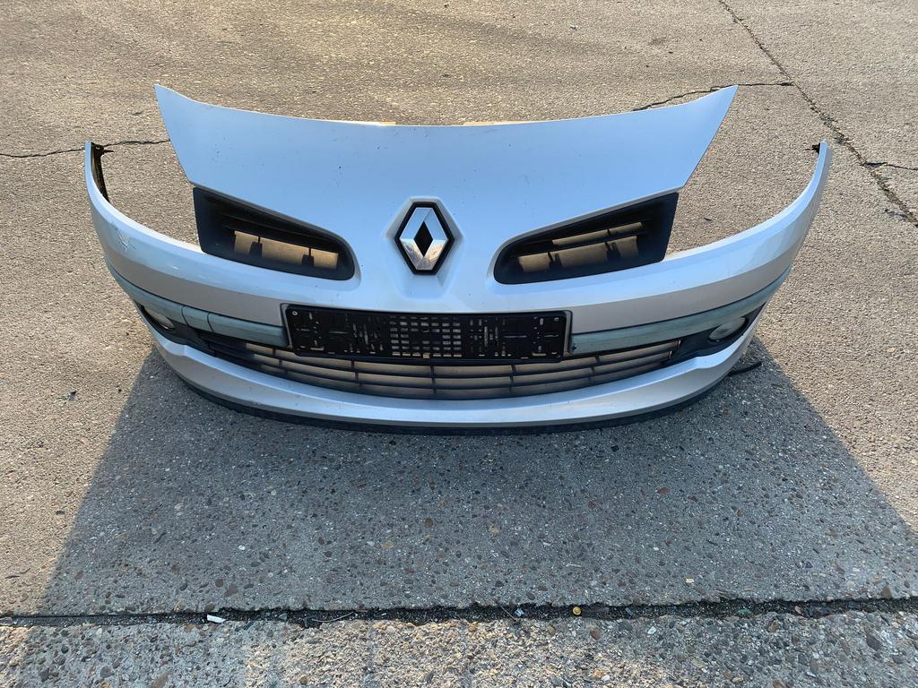 voorbumper renault clio III 2005 tot 2008 grijs mistlampen, Renault, -, Utilisé, -