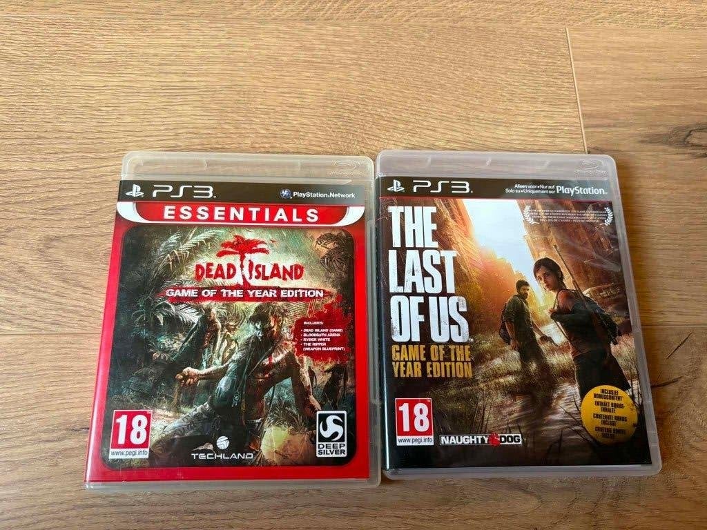 Dead Island + The Last of Us Game of the Year Edition ps3, Games en Spelcomputers, Games | Sony PlayStation 3, Ophalen, Gebruikt