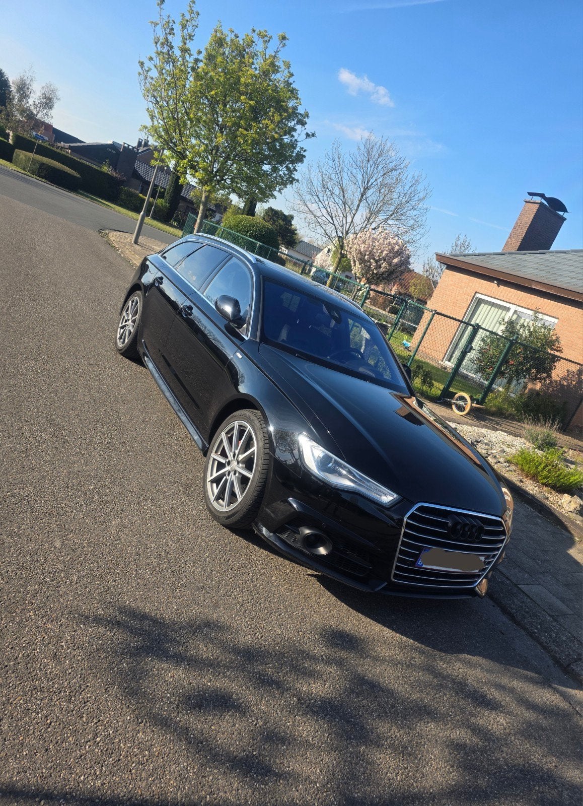 Audi A6 2.0TDI Ultra 190PK S-Tronic Euro 6b! *FULL OPTION*, Auto's, Audi, Zwart, Leder, 5 deurs, 140 kW